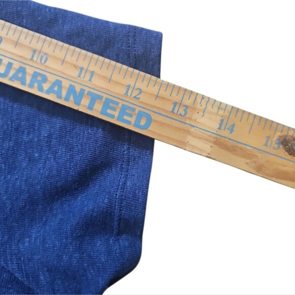 Old Navy Linen Blend Navy Blue V Neck Button Front Top Sz 2X Nautical Summer - Picture 13 of 13